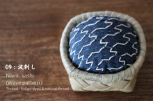 Load image into Gallery viewer, SASHIKO × TAKONOHA PIN CUSHION