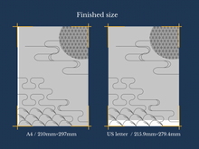 Load image into Gallery viewer, TSUKIMI Sashiko kit