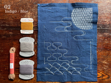 Load image into Gallery viewer, TSUKIMI Sashiko kit