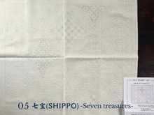 Load image into Gallery viewer, Sashiko cloth with assorted traditional patterns