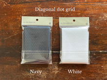 Load image into Gallery viewer, Dot-stenciled sashiko cloth for making hanafukin