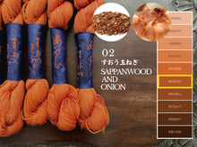 Load image into Gallery viewer, Plant dyed sashiko thread