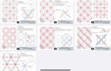 Load image into Gallery viewer, Instant Download SASHIKO Pattern(PDF) | Shippo and 8 its variations