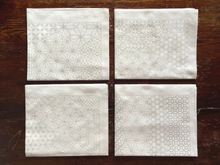 Load image into Gallery viewer, Sashiko cloth with assorted traditional patterns