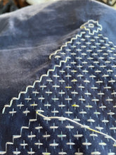 Load image into Gallery viewer, SASHIKO TREE / Hitomezashsi Sashiko Christmas tree with 14 patterns! - SASHIKO.LAB