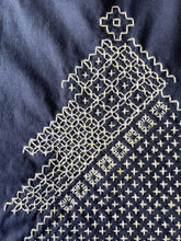 Load image into Gallery viewer, SASHIKO TREE / Hitomezashsi Sashiko Christmas tree with 14 patterns! - SASHIKO.LAB