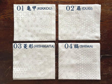 Load image into Gallery viewer, Sashiko cloth with assorted traditional patterns - SASHIKO.LAB