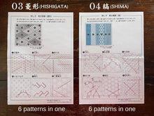 Load image into Gallery viewer, Sashiko cloth with assorted traditional patterns - SASHIKO.LAB
