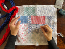 Load image into Gallery viewer, Ultimate Hanafukin Sashiko kit - SASHIKO.LAB