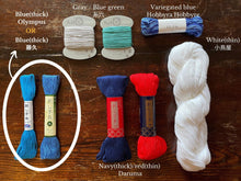 Load image into Gallery viewer, Ultimate Hanafukin Sashiko kit - SASHIKO.LAB