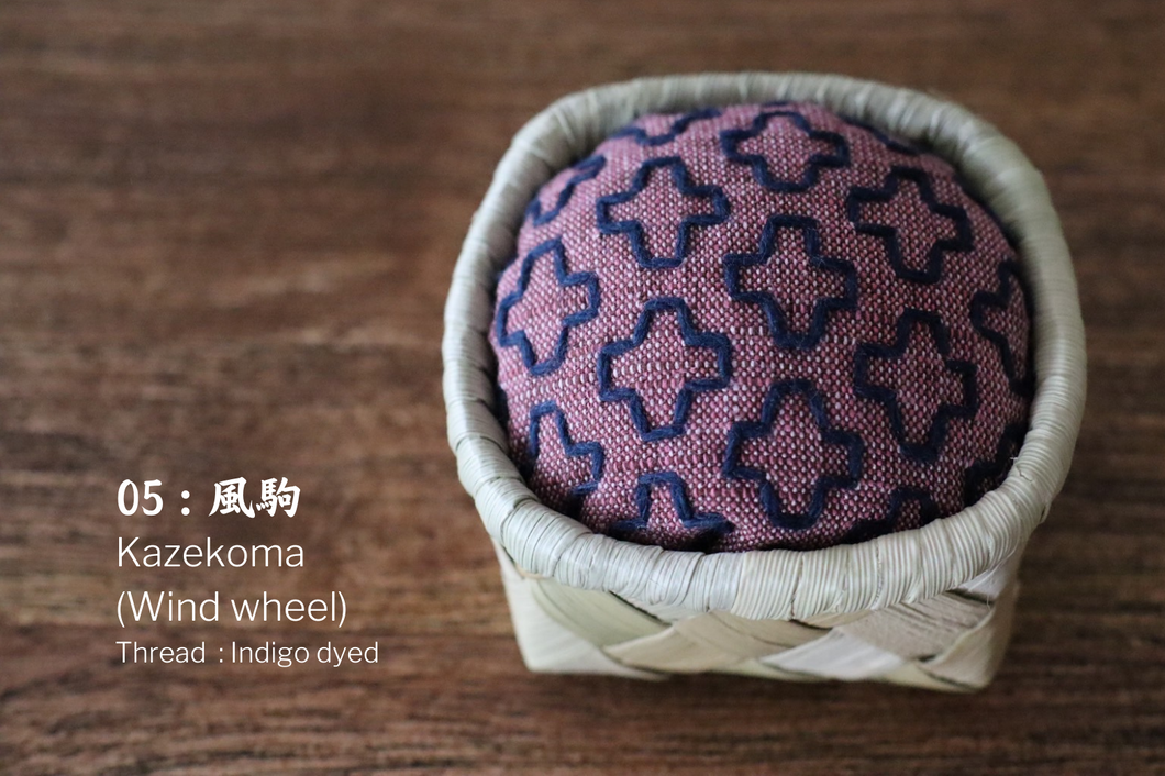 SASHIKO × TAKONOHA PIN CUSHION