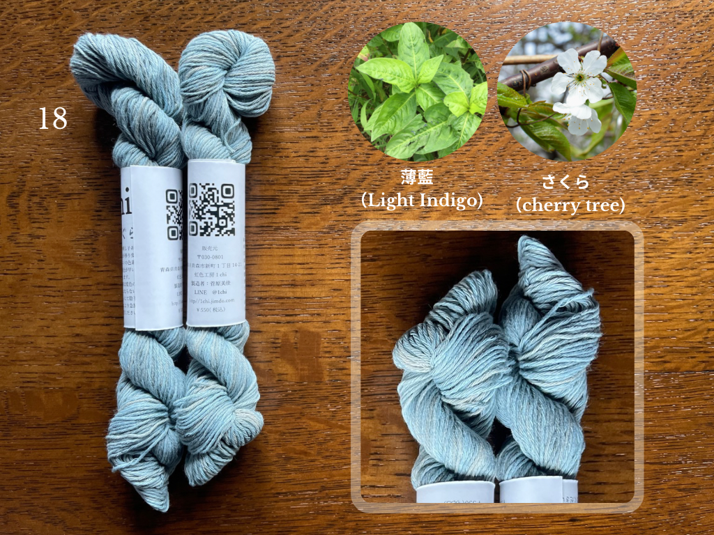 Naturally Dyed Variegated Sashiko Thread