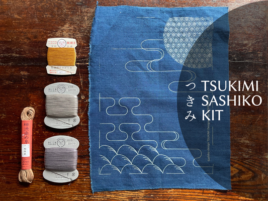【SASHIKO.LAB】TSUKIMI Sashiko kit