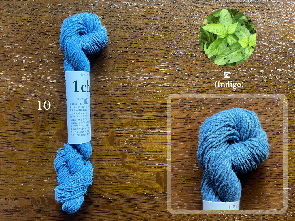 Naturally Dyed Variegated Sashiko Thread