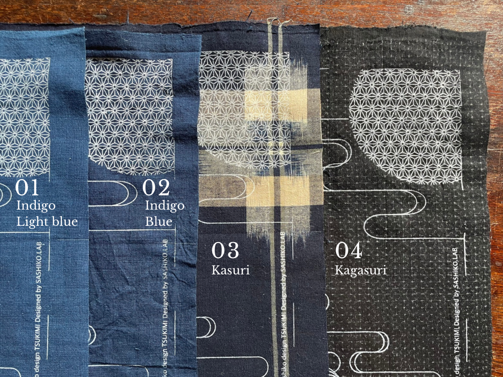 月見刺し子キット – SASHIKO.LAB