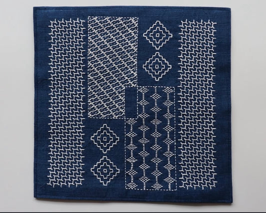 Nagai Sashiko Oshiki (tray mat) kit