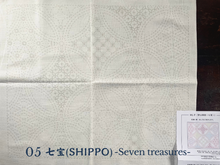 Load image into Gallery viewer, Sashiko cloth with assorted traditional patterns
