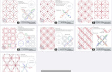 Load image into Gallery viewer, Instant Download SASHIKO Pattern(PDF) | Shippo and 8 its variations
