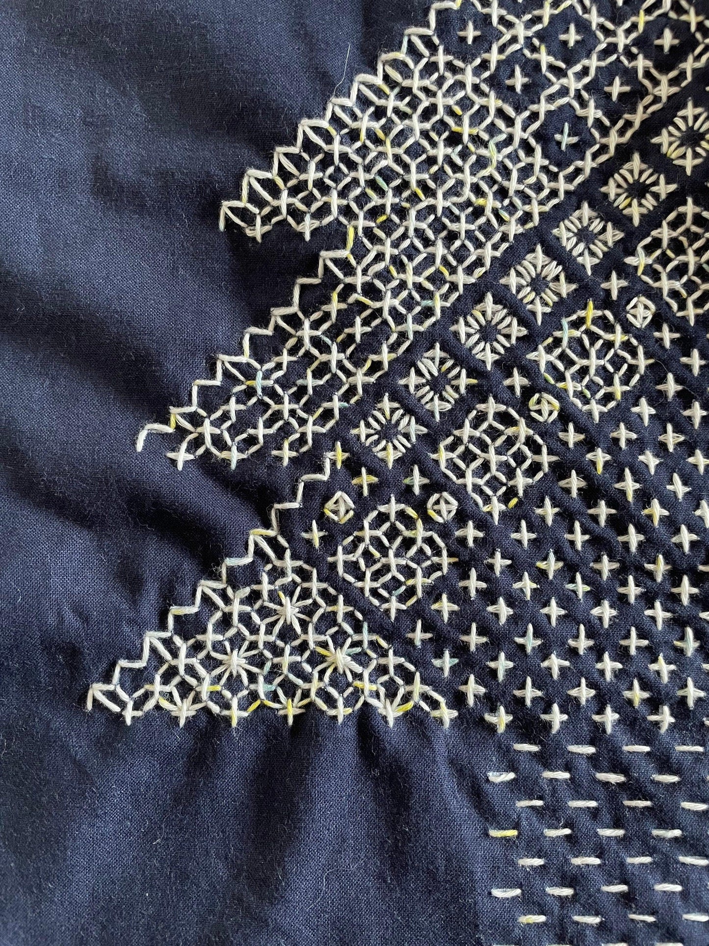 Sashiko Christmas tree kit - SASHIKO.LAB